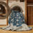 Machine Washable Overdyed Gray Area Rug-2100223591