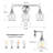 Lupe 3-Light Bathroom Dimmable Vanity Light-944116562