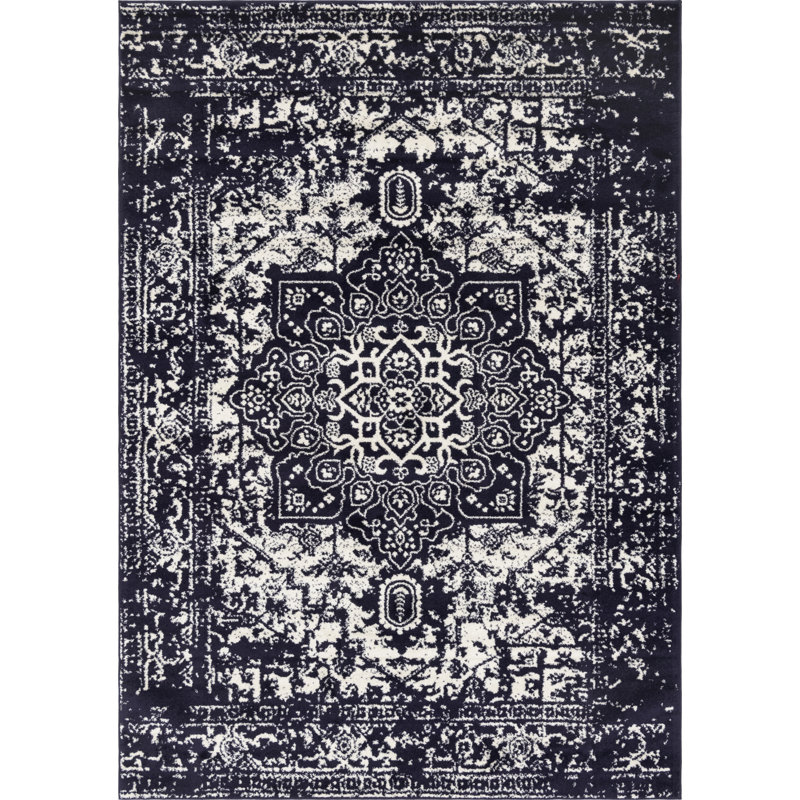 Javert Oriental Indoor Rug, Rectangle 7'1" x 10'