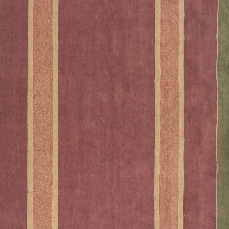 Pink & Green Traditional Wool Rug - 10'5" x 17'11"