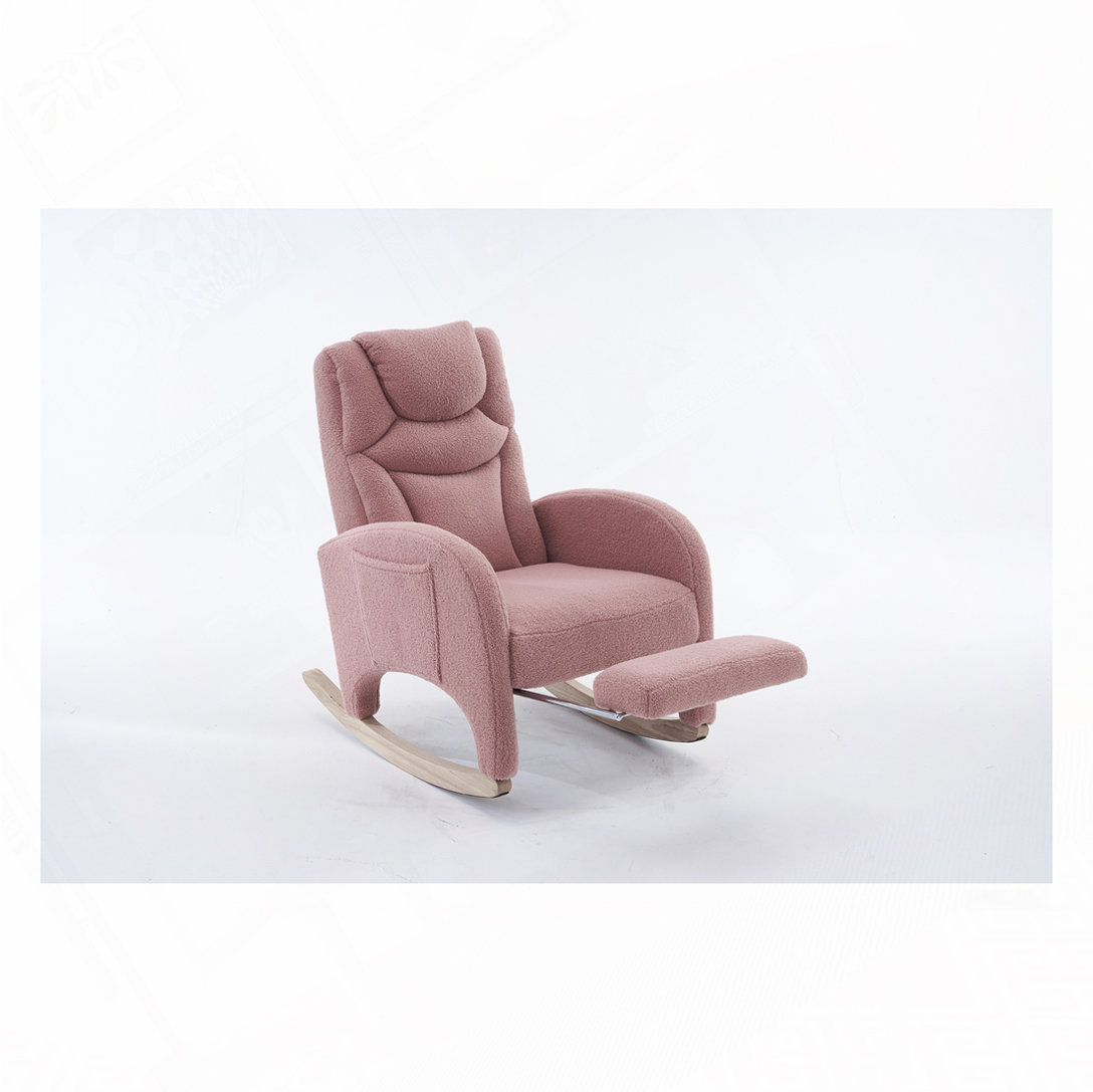 Isabelle & Max™ Teddy Upholstered Rocking Chair | Wayfair