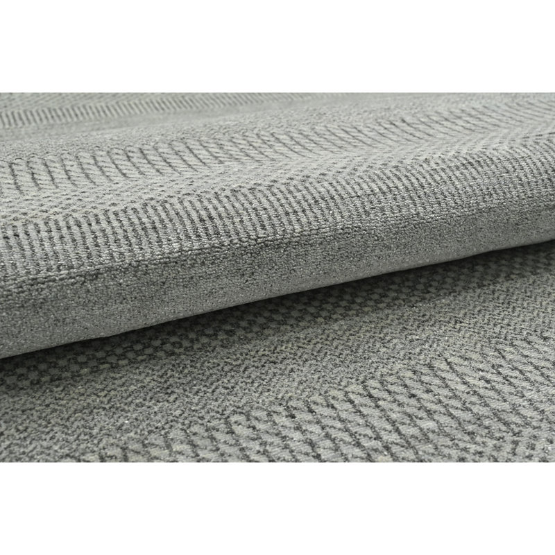 One-of-a-Kind Rectangle 9' x 11'11" Area Rug in Gray/Charcoal