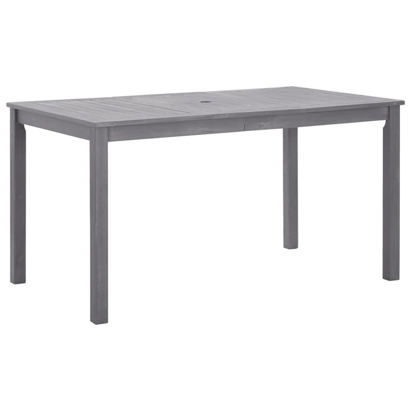 Wooden Coffee Table, Gray, 29.13" H x 31.5" W x 55.12" L