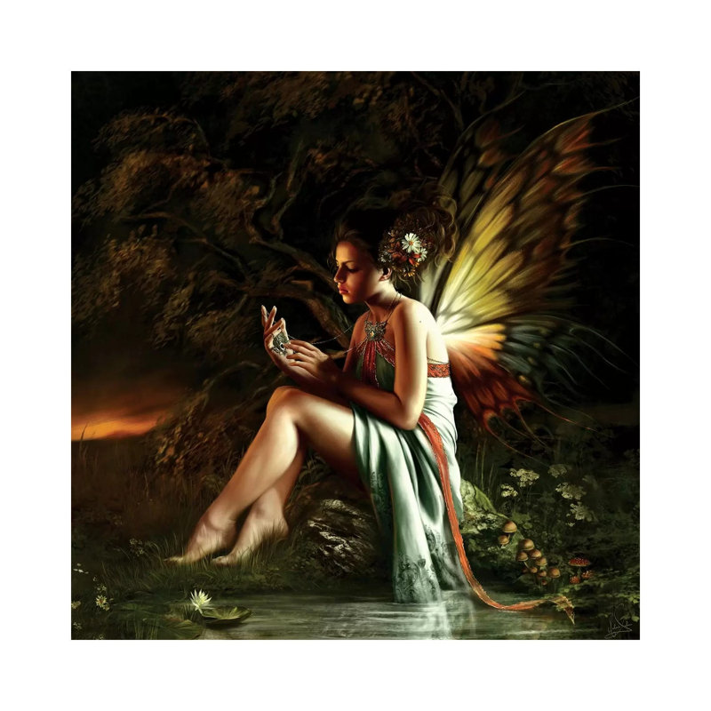Where Are You by Melanie Delon - Print on Canvas, Wrapped Canvas, 45.72 cm H x 45.72 cm W x 1.91 cm D