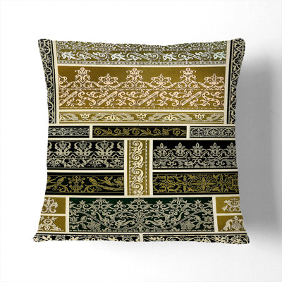 Geometric Square Throw Cushion