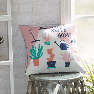 Coussin en coton doux life
