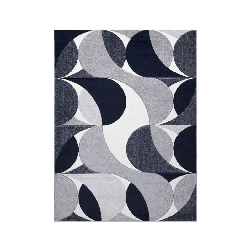 Astrit Abstract Area Rug, Rectangle 60 x 110cm