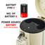 5 Core Megaphone 100W Bull Horn Professional PA Speaker w 2000 Yards Range Loud Siren Voice Amp
