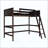 Solid Wood Loft Bed With Ladder