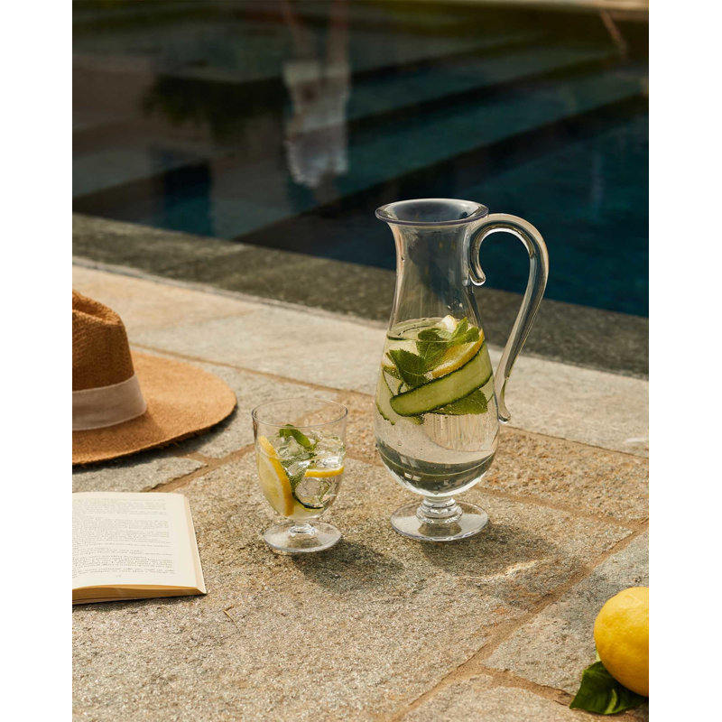 Dressed En Plein Air Crystal Pils Glass