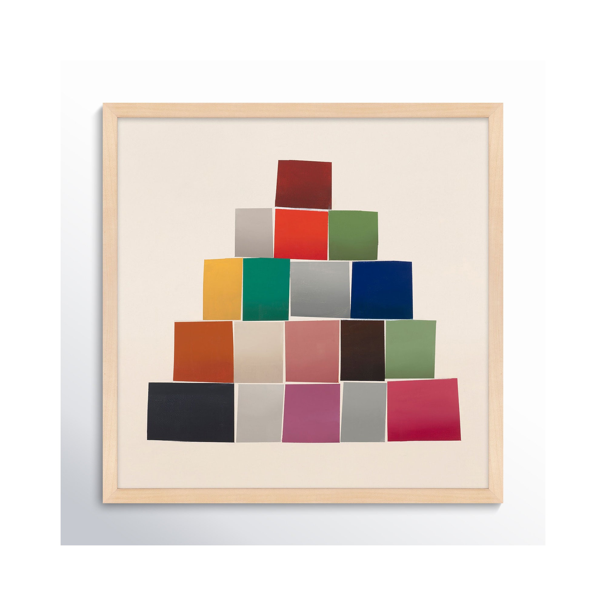 Jewels 2 by Lee Lessem, Black Framed, 24" W x 24" H
