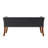 Sabrina Fabric Upholstered Bench with Rubberwood Legs-90547680