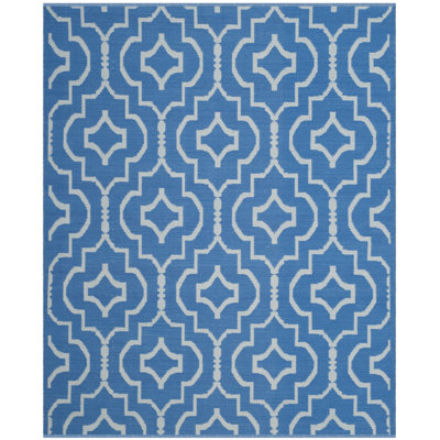 Rennie Hand Woven Cotton Geometric Rug