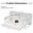 Small Space Bedroom Guest Room Multifunctional Twin Wooden Daybed Soft White With Trundle Desk And Storage Shelves