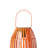 Nyota 9.75" Metal Woven Solar Powered  Outdoor Hanging Lantern-1919826624