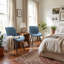 Chaise d'appoint moderne en similicuir avec pieds en métal-2038880889