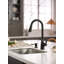 Robinet de cuisine rétractable à poignée simple Nolia avec Powerboost et Reflex-107401186