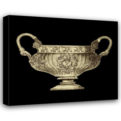 Art sur toile tendue, "Fleur De Lis Living Studio Gallery": Garden Antiquities I