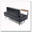 Banc de bout moderne de 55 po de large avec revêtement en similicuir et table d'appoint-1700995958