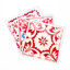 Alban Moroccan Rose Red Mosaic Glossy 3D Sticker Tile 15.24cm x 15.24cm
