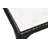 Dakor Rectangular Marble Top with Iron Base Dining Table
