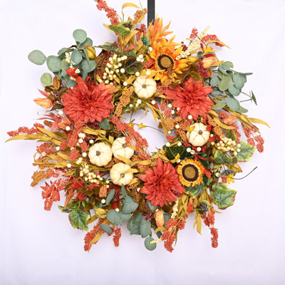Handcrafted Faux 26'' Wreath