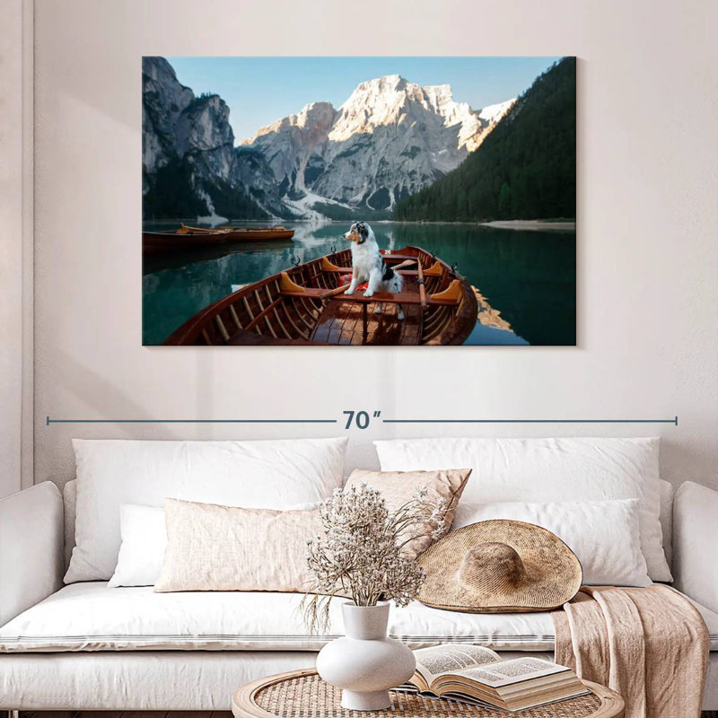 Alvord Braeis Lake Dog, 32" H x 48" W