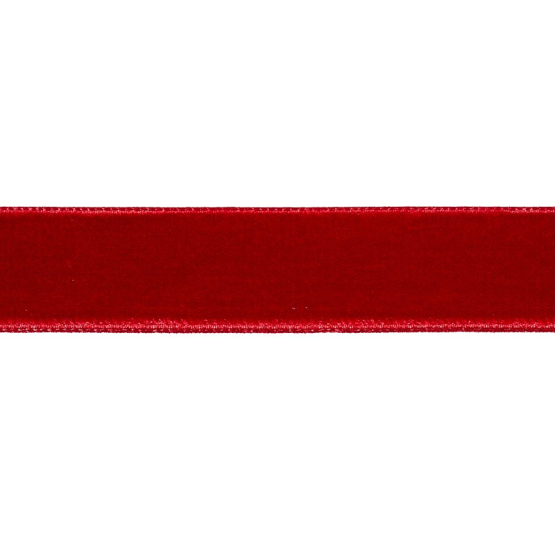 Velours ruban moyen, Crimson
