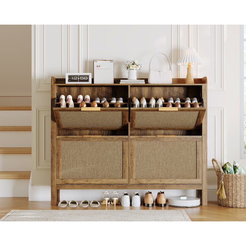 Armoire de rangement pour chaussures Modern Farmhouse