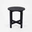 Table d'appoint compacte en PEHD toutes saisons pour patio