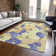 Machine Washable Indoor/Outdoor Claudian ACN1548 Wheat Rug