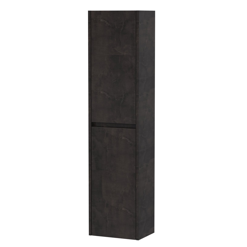 Havana Linen Cabinet, Metallic Slate Gray