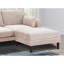 Chaise avec coussin et pieds en bois massif Blush-118282448
