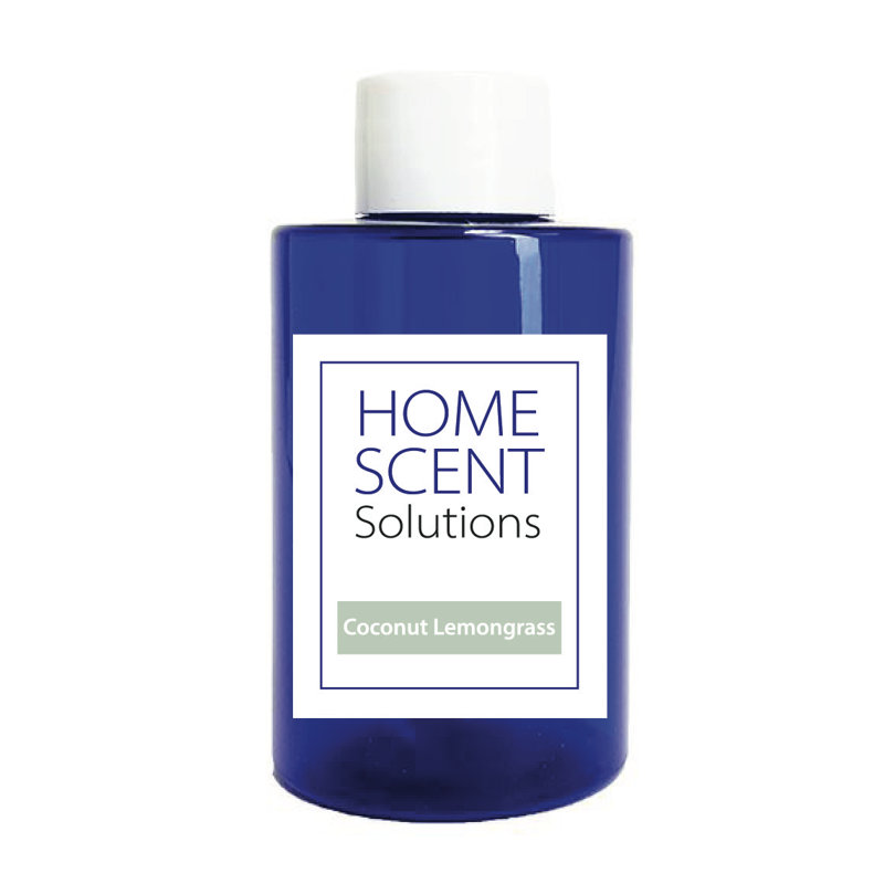 Recharge de diffuseur de parfum à base d'huile essentielle 100 ml, Noix de coco et citronnelle