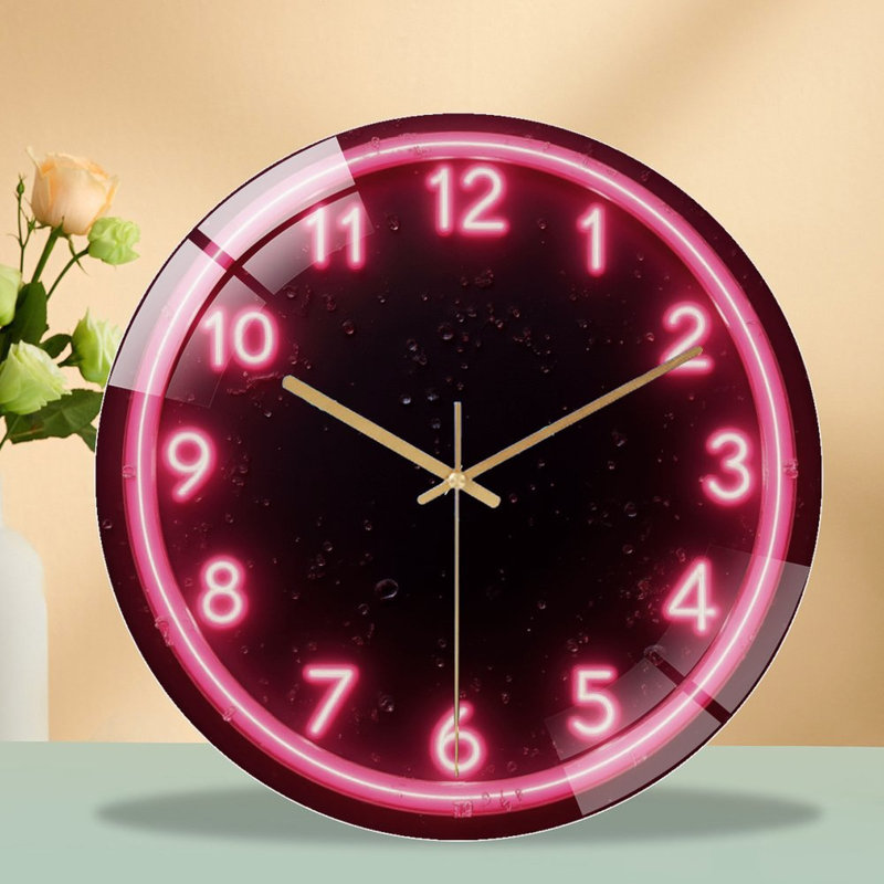 Horloge murale 12 po