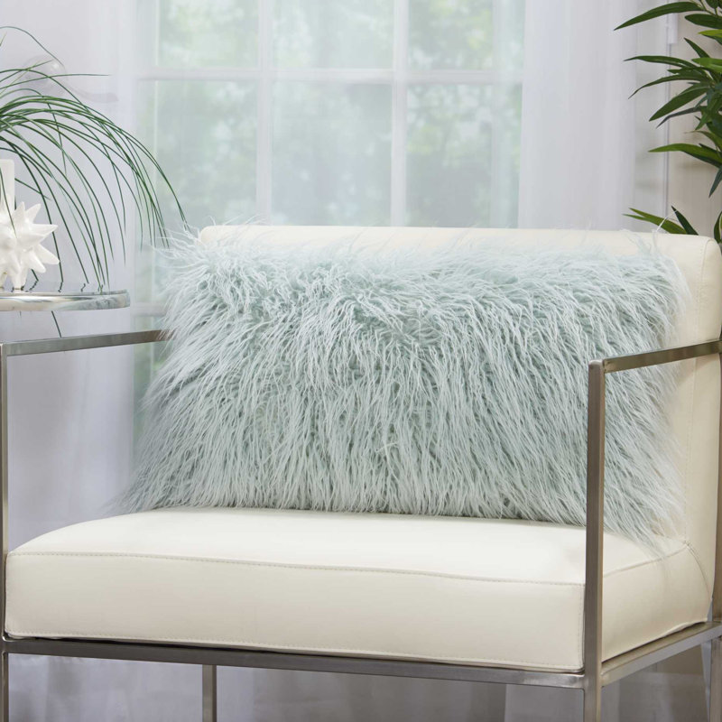 Throw Pillow, Spa Green, 14" x 24", Rectangular