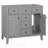 Durable Bathroom Vanity with Multiple Storage Options for Practical Use
