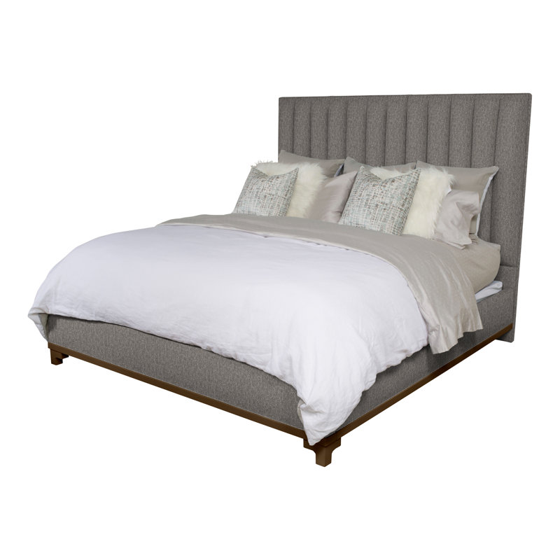 Jemma Upholstered Bed, Havana, Ian Haze, King