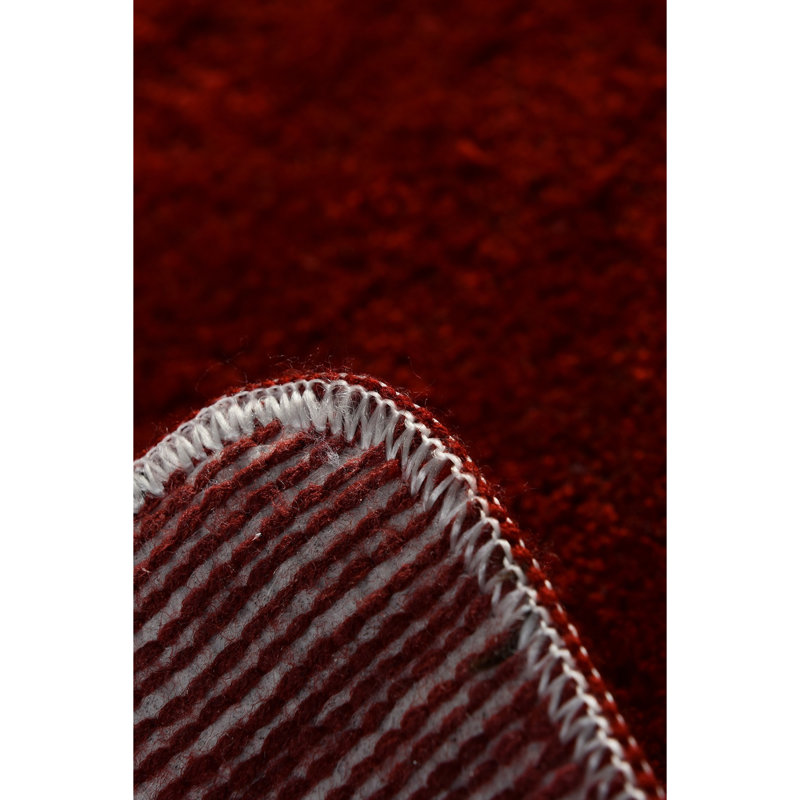 Margaretville Bath Rug, 1.18" H x 27.56" W x 47.24" L, Red