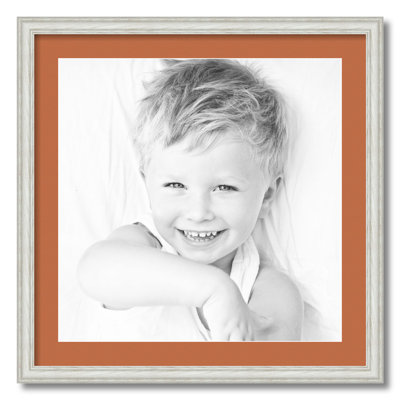 Wood Matte Picture Frame with Mat