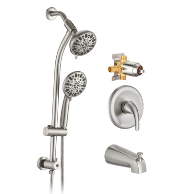 Complete Shower System with Rough-in Valve