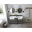 Ensemble de meuble-lavabo double 60 po Adeline-36985600