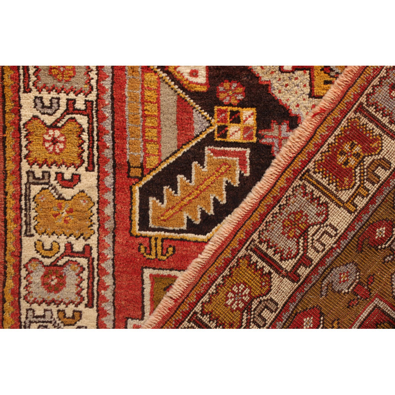 One-of-a-Kind Rectangle 3'5" X 5' Hand Knotted Area Rug