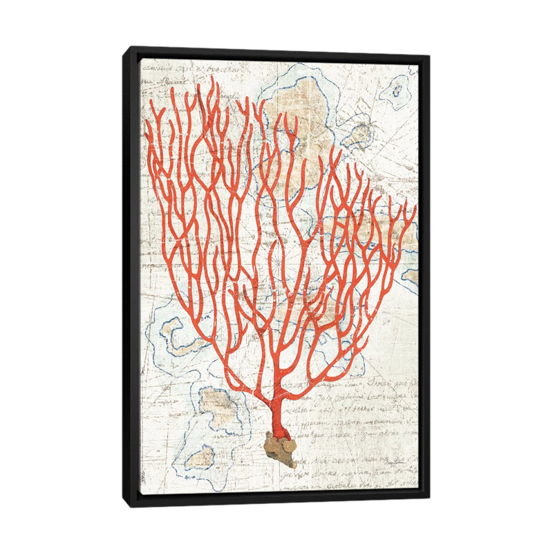 Toile texturée iv, impression sur toile tendue, H 26 po x l 18 po x P 1,5 po, Toile avec cadre noir, Pas de tapis