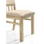 Ensemble de 2 chaises de salle à manger en blé 19 po