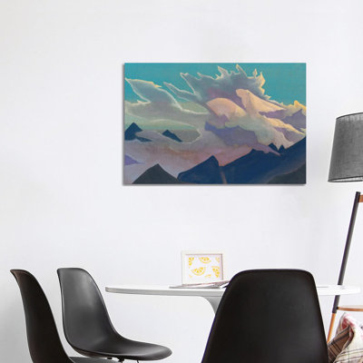 Warrior Of Light, 1933 by Nicholas Roerich - Wrapped Canvas Gallery-Wrapped Canvas Giclée