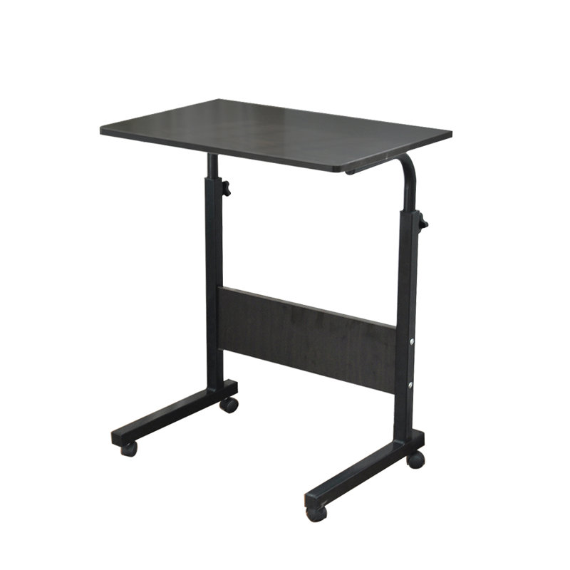 White Adjustable Height Wood Standing Desk for Laptop