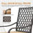 Outdoor Living Swivels Bar Stools