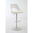 Bar Stools Set of 2 Modern BrownPU Counter Height Barstool, High Padded Swivel Adjustable Barstools with Back for Bar Counter and Kitchen Island-990064895