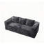 Canapé Cloud Causeat dans une boîte, canapé 3 places sans os, canapé en velours côtelé à assise profonde confortable, comprimé, sans assemblage, mousse à mémoire de forme, petits canapés pour petits espaces, appartement